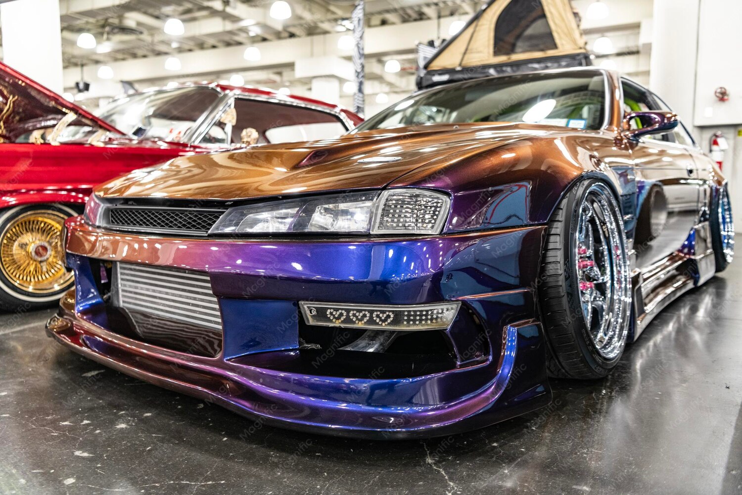 new-york-city-usa-march-27-2024-nissan-silvia-240sx-s14-tuning-sport-coupe-car-new-york-international-auto-show-corner-view_474717-169368